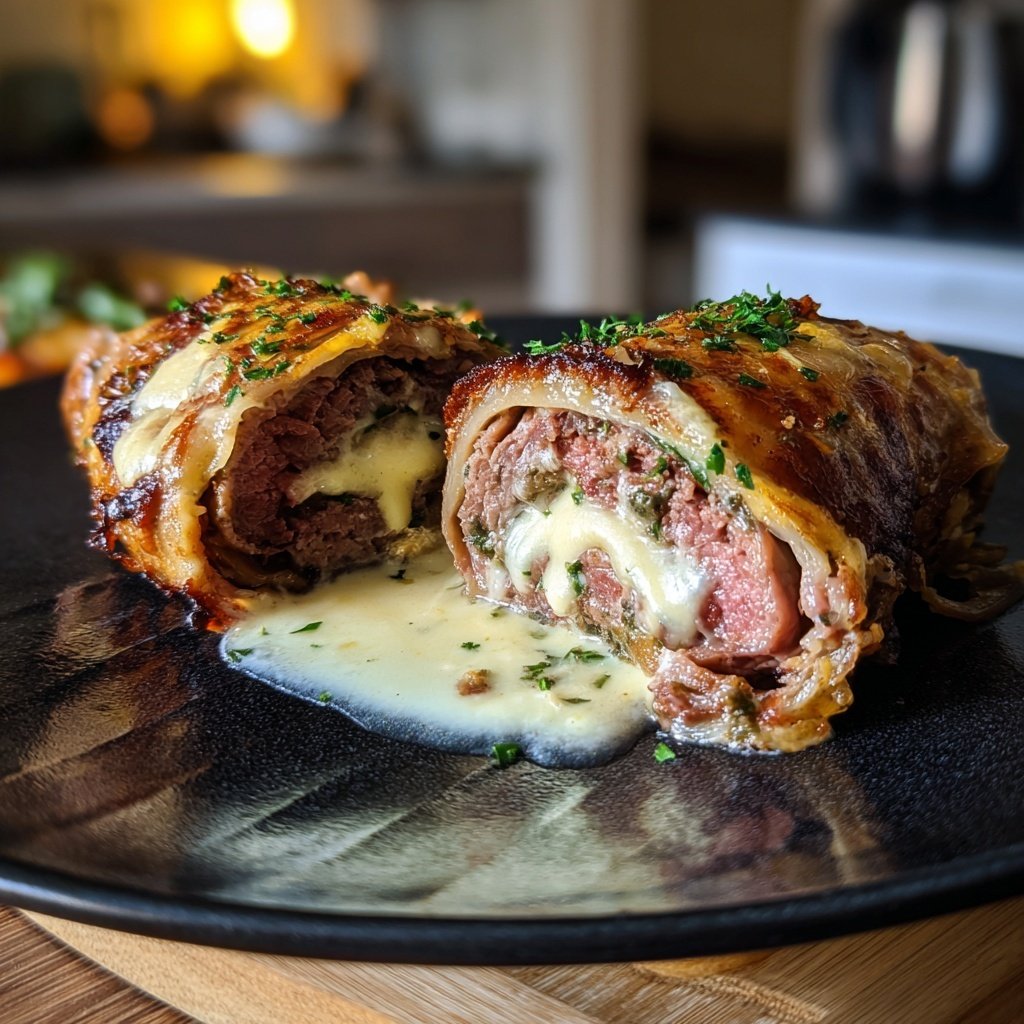 Hausmannskost Rinderrouladen mit Rahmsoße