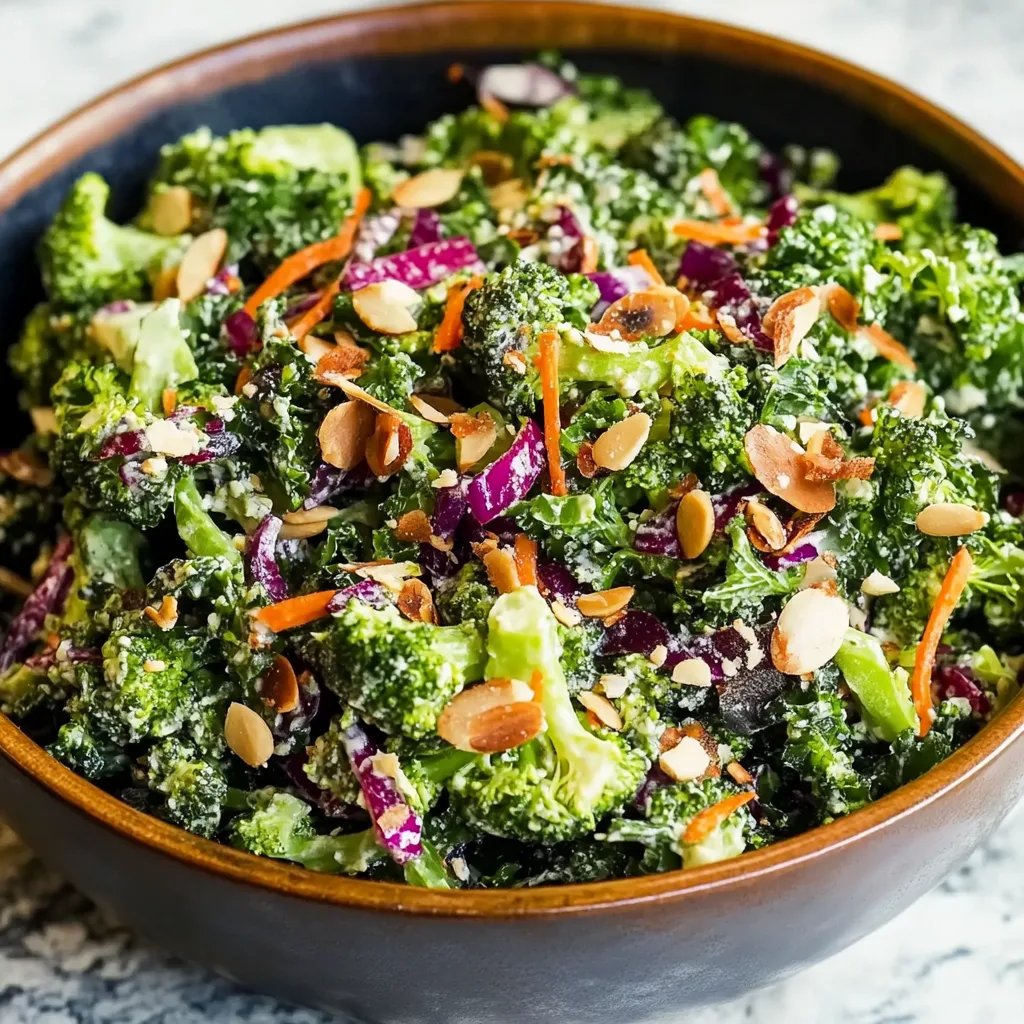 Broccoli-Kale-Salat
