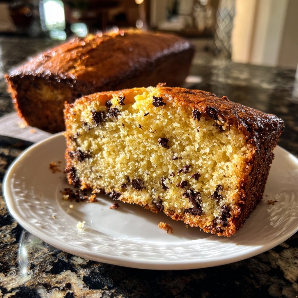 Bananenkuchen mit Schokotropfen