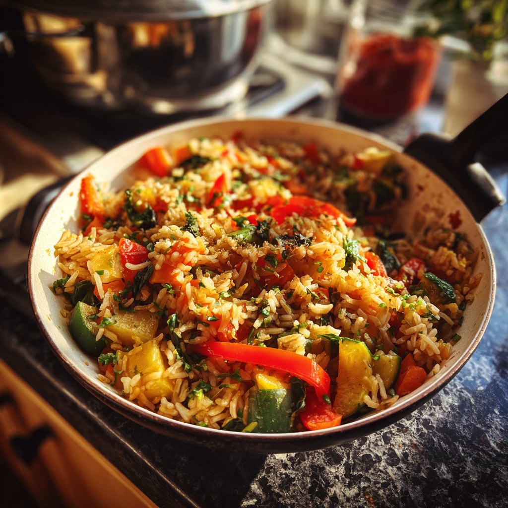 Mittagessen vegetarisch einfach