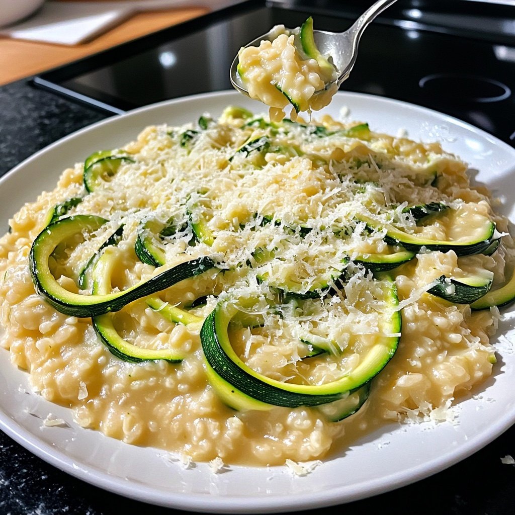 Risotto mit Zucchini