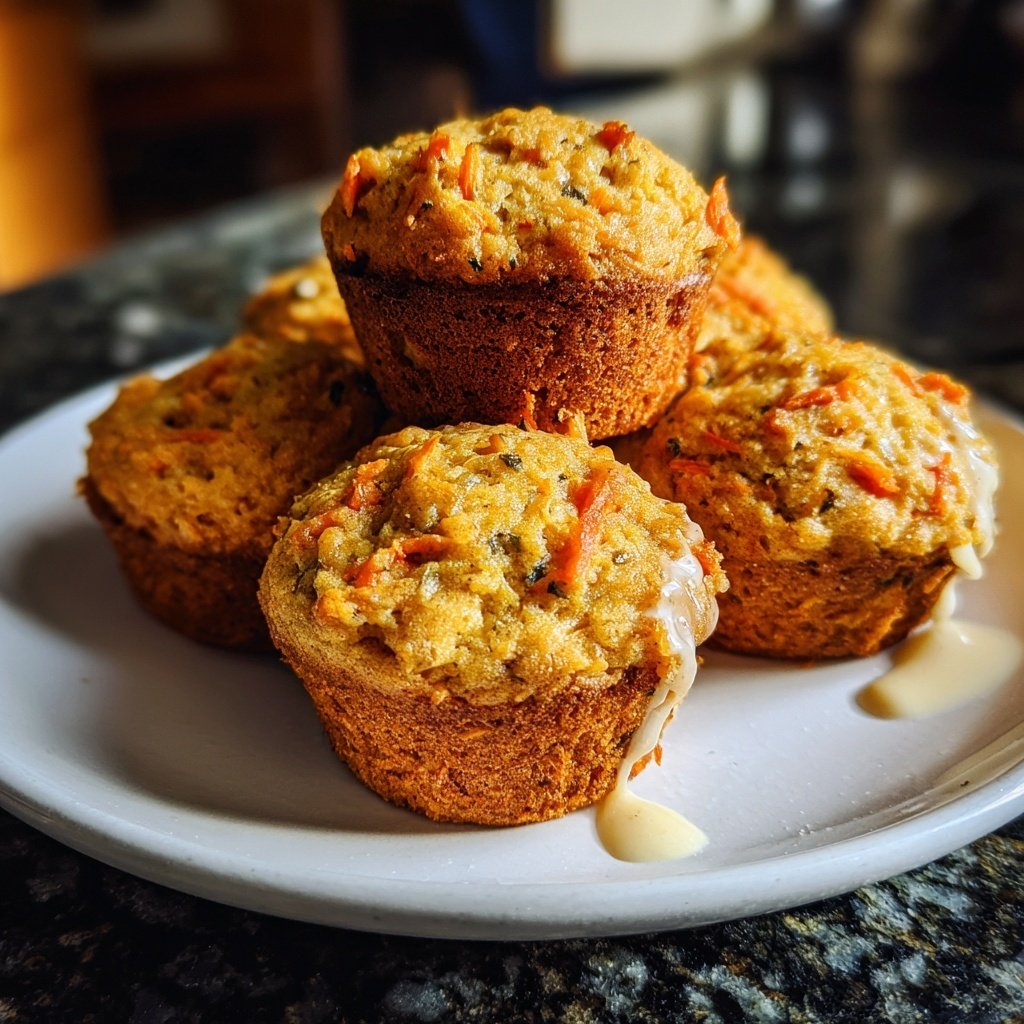 Karotten Muffins Saftig Und Einfach