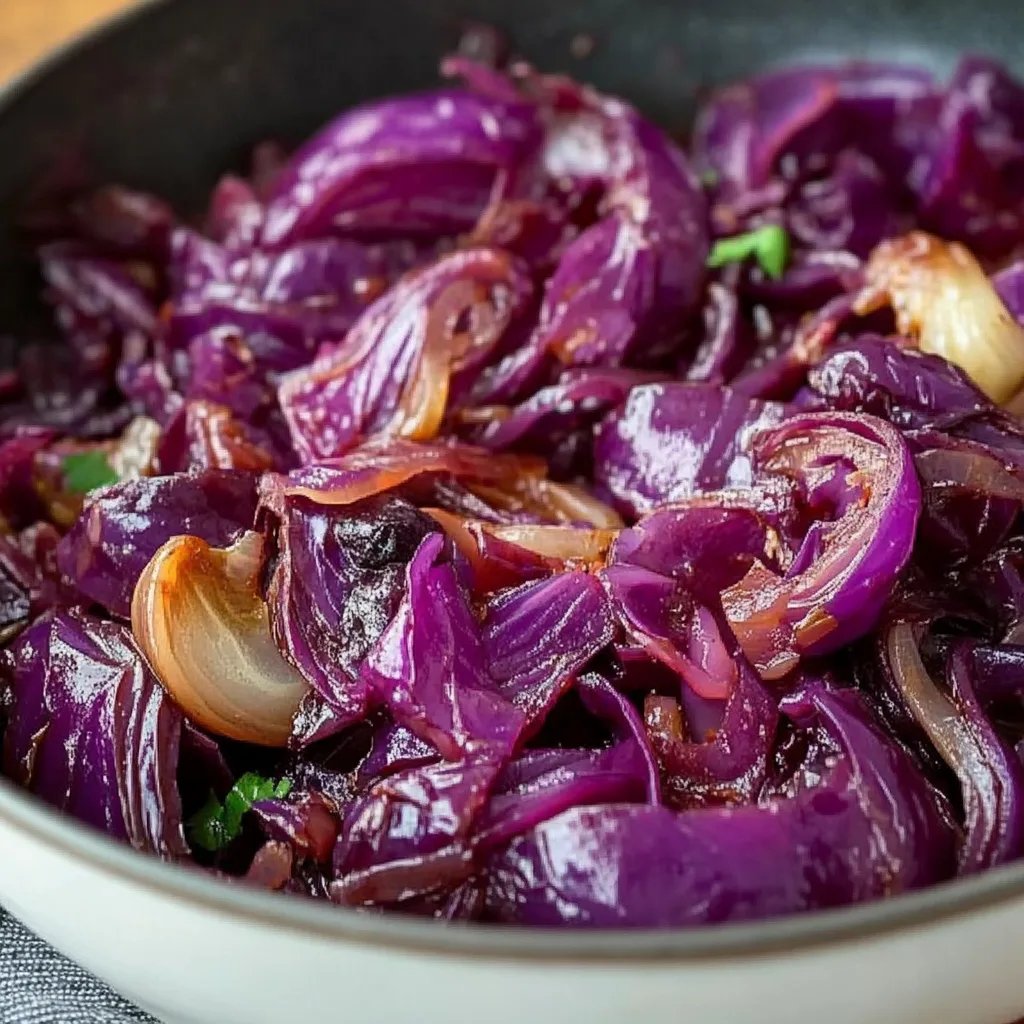 Geschmorter Roter Kohl