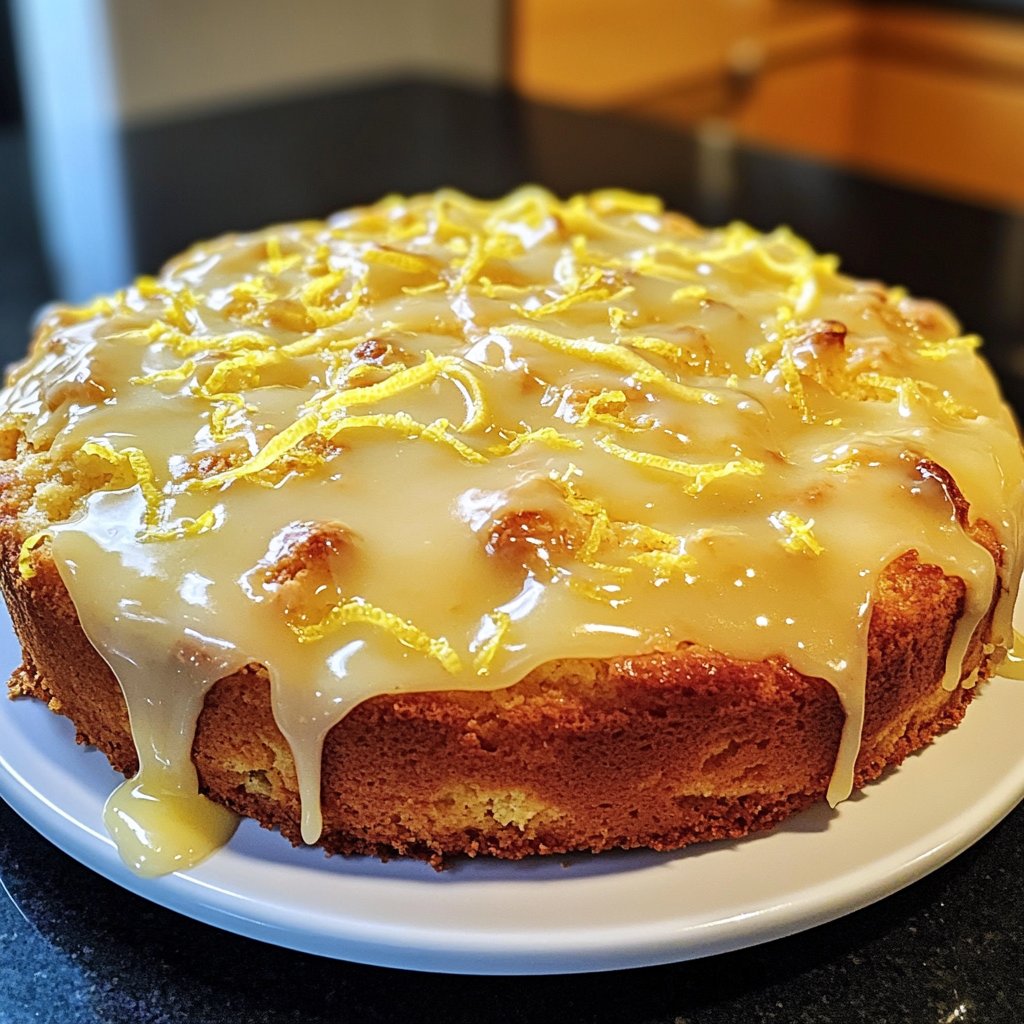 Zitronenkuchen einfach