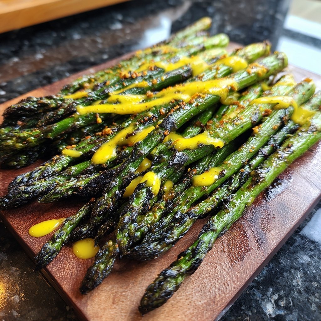 Gegrillter Spargel Mit Zitrone