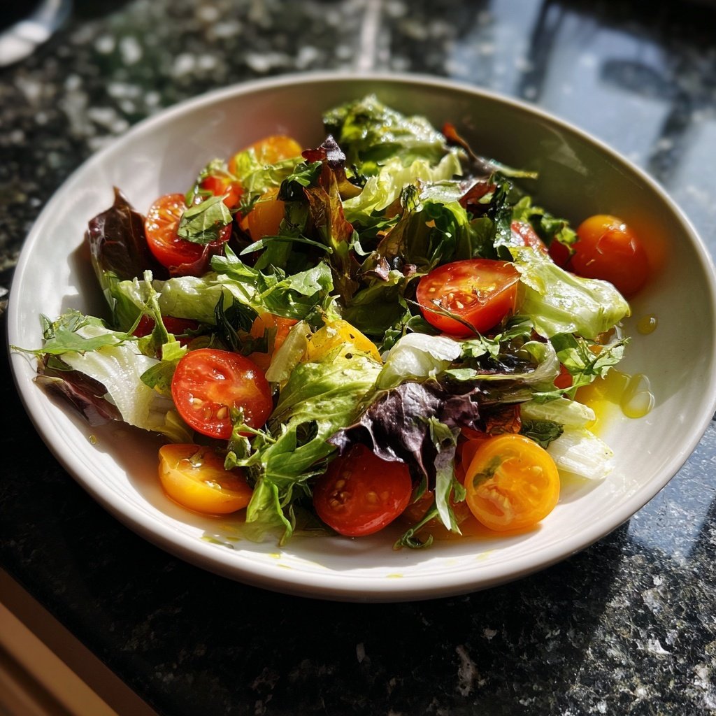 Einfacher Grüner Salat