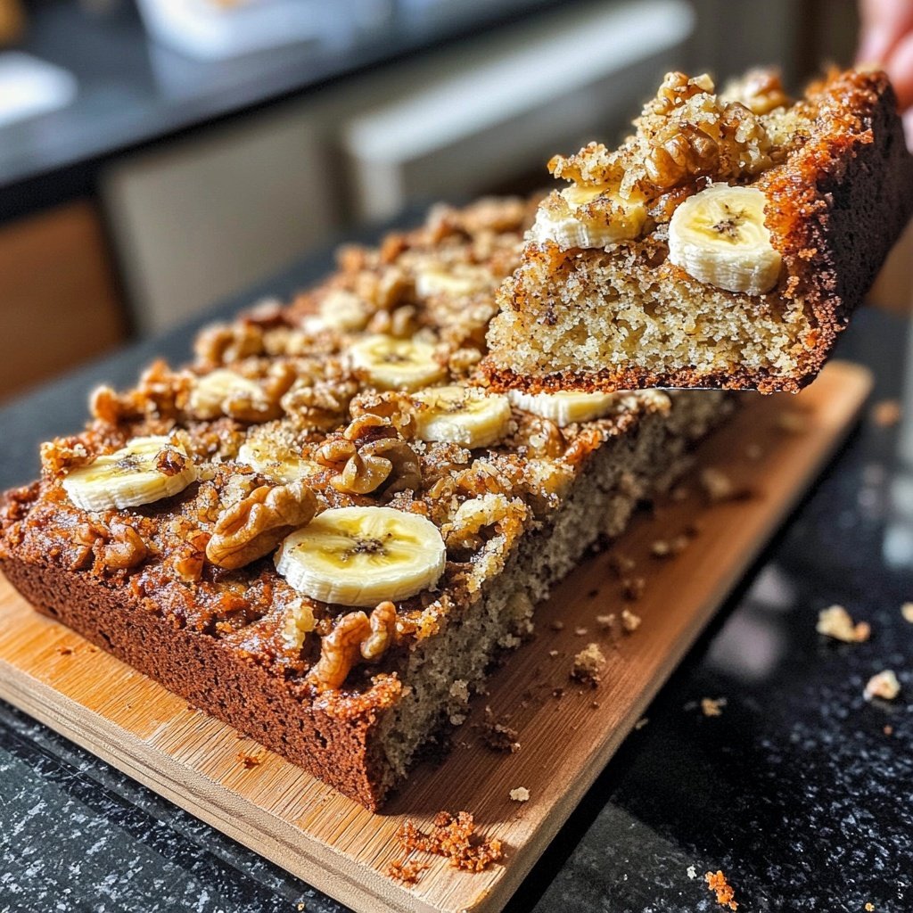 Bananenbrot mit Walnüssen