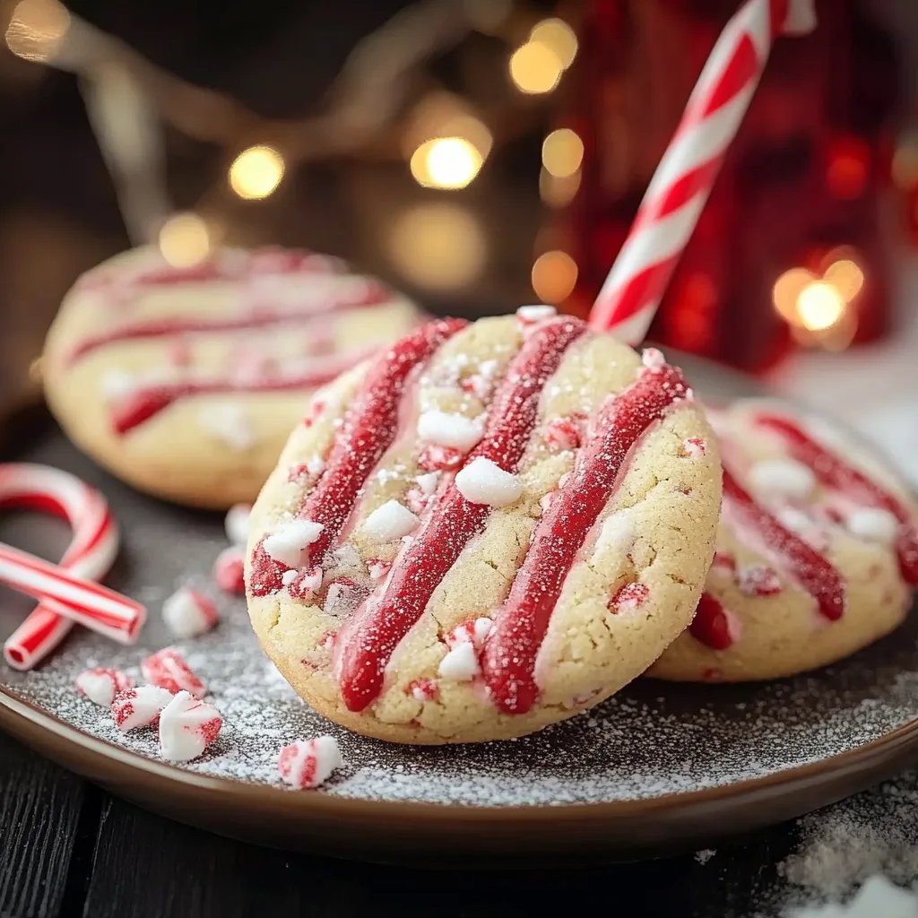 Candy Cane Cookies